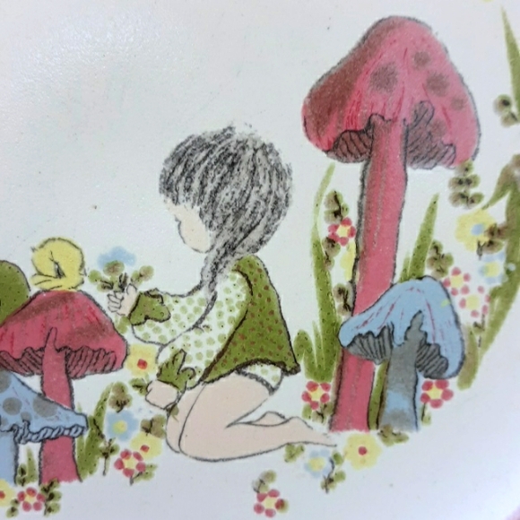 VTG EUC DENBY DREAM WEAVERS PLATE - Picture 2 of 7